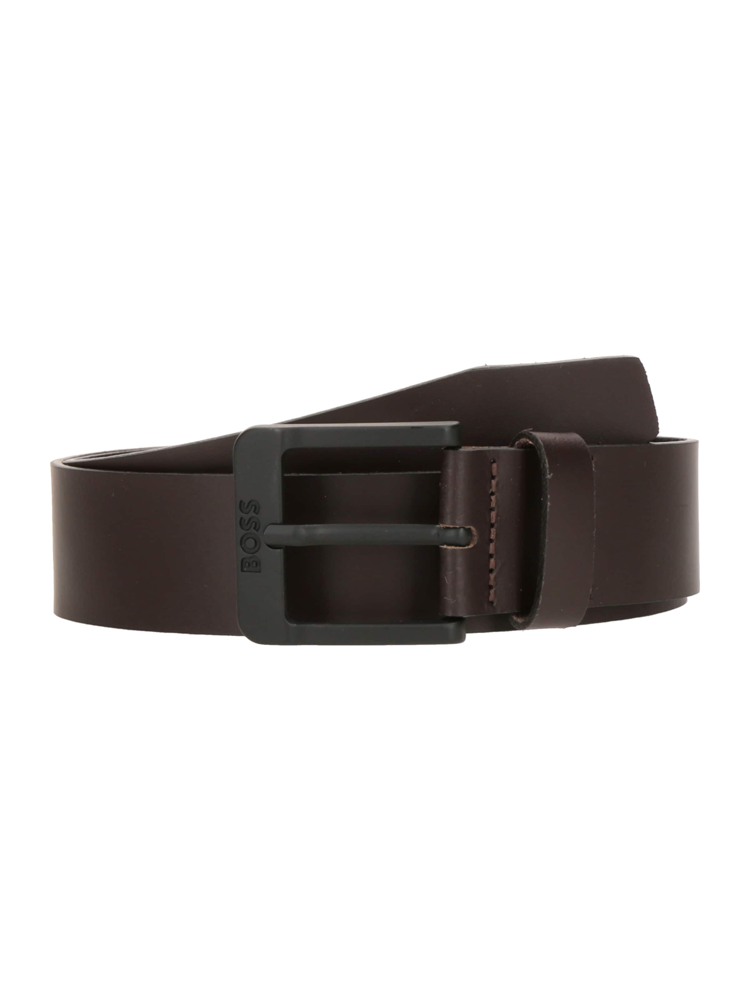 Ceinture 'Jemio-B' BOSS en marron : devant