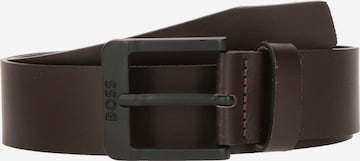 Ceinture 'Jemio-B' BOSS en marron : devant