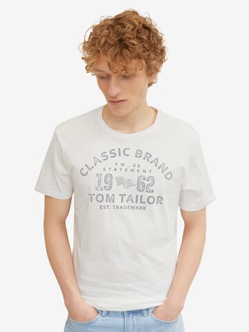 TOM TAILOR Shirt in White