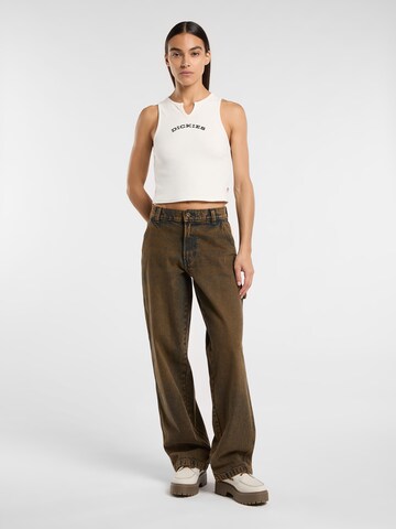 DICKIES Μπλουζάκι σε λευκό