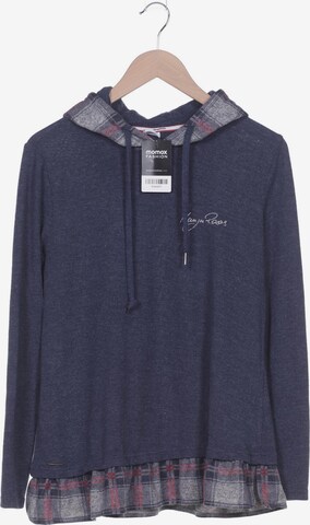 KangaROOS Sweatshirt & Zip-Up Hoodie in L in Blue: front