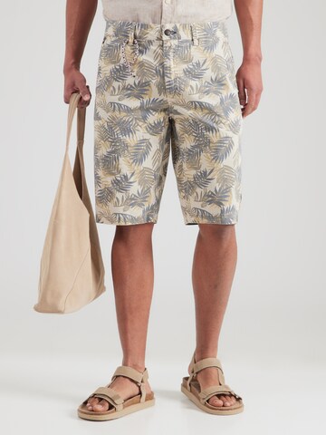 regular Pantaloni 'Puffer' di INDICODE JEANS in verde: frontale