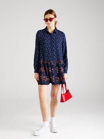 Tommy Jeans Sukienka koszulowa w kolorze niebieski