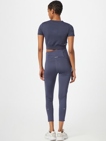 ADIDAS SPORTSWEAR Skinny Workout Pants in Blue