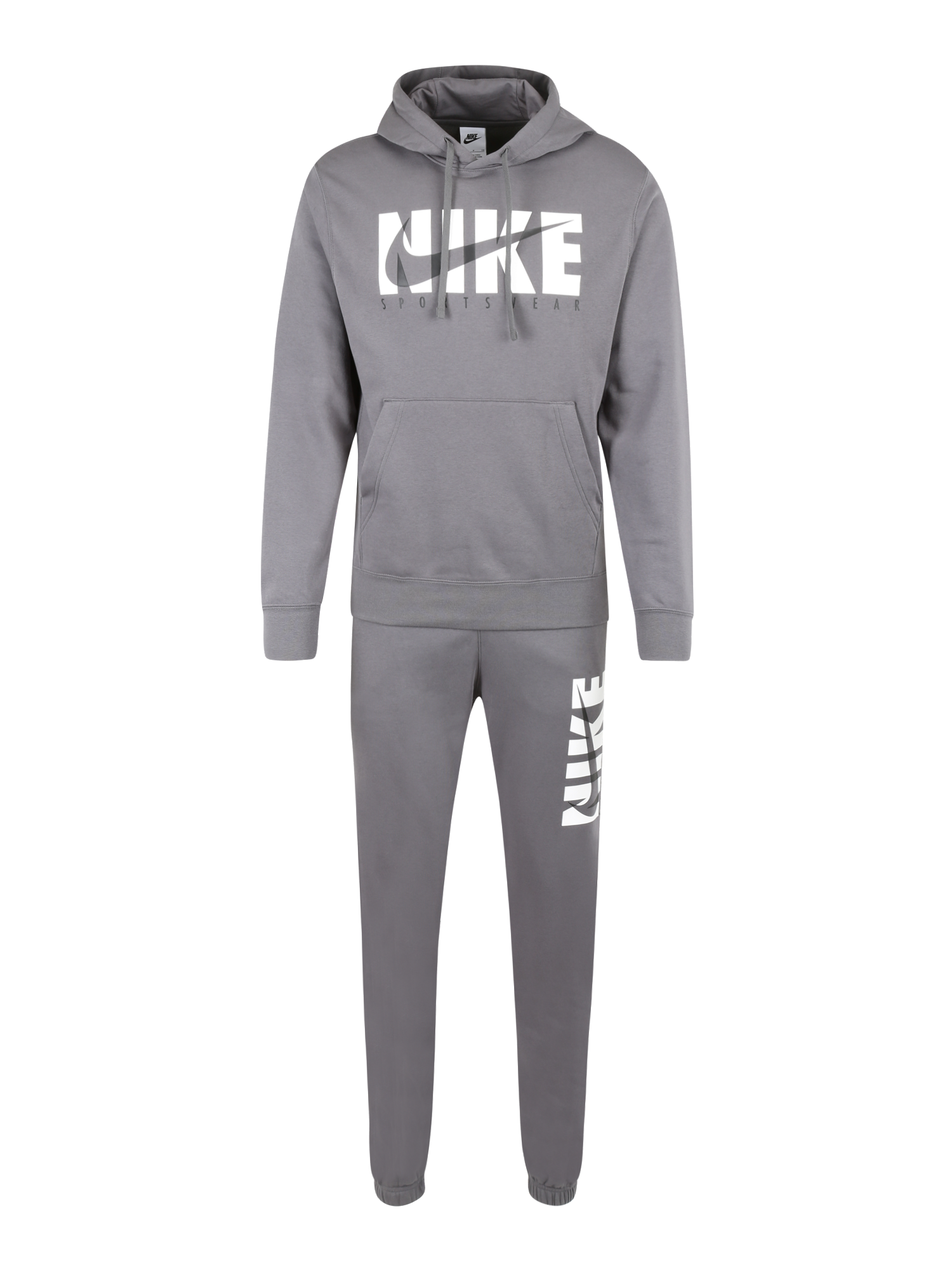 Nike Sportswear Strój do biegania w kolorze Szarym 