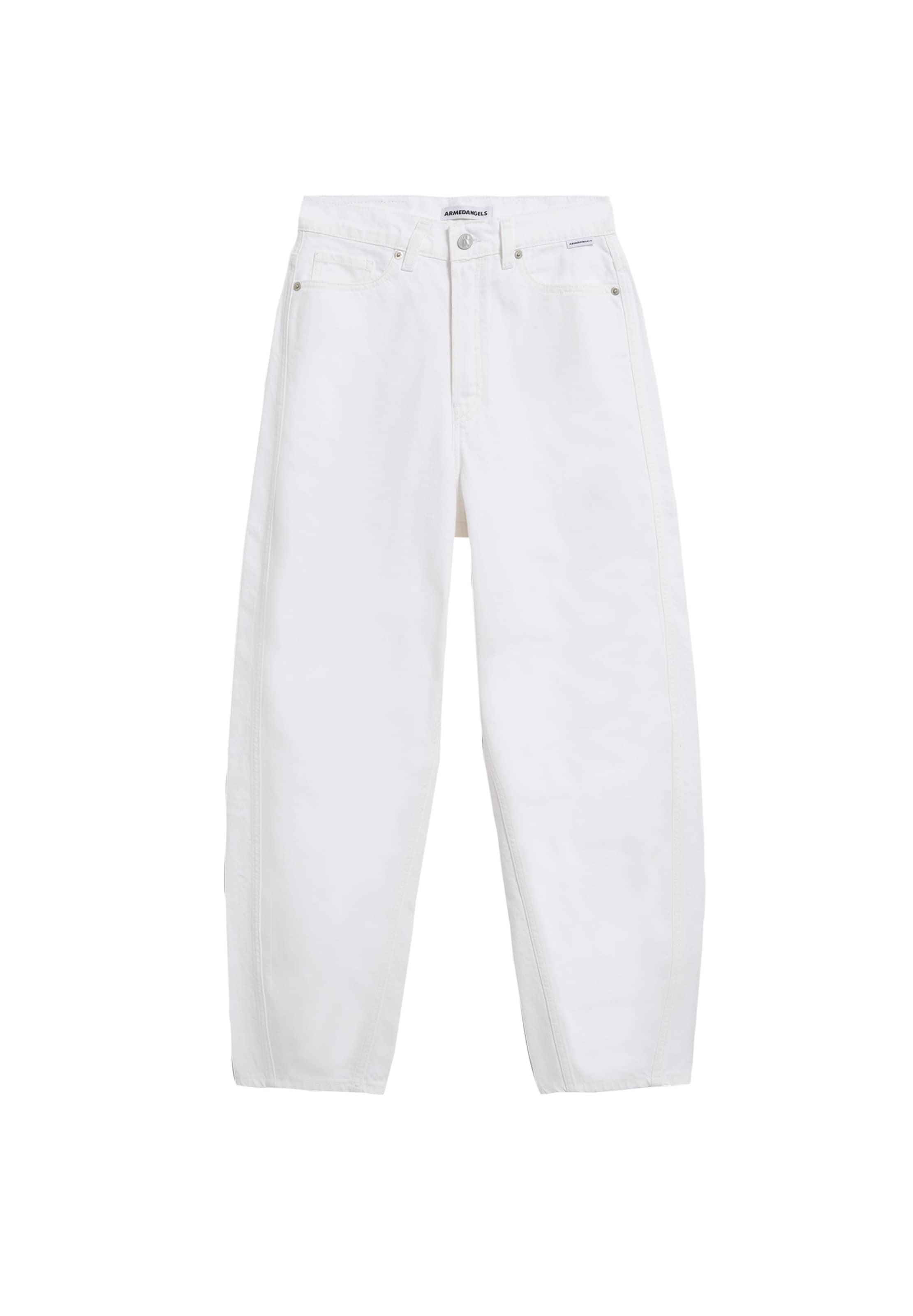 Loosefit Jean 'BAARLY' ARMEDANGELS en blanc : devant