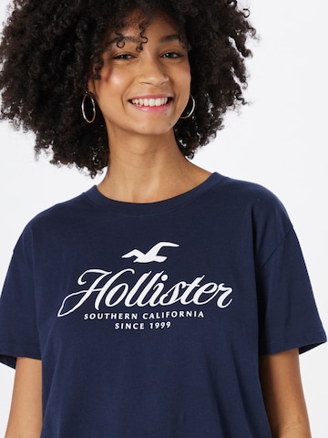 HOLLISTER Shirt in Blau