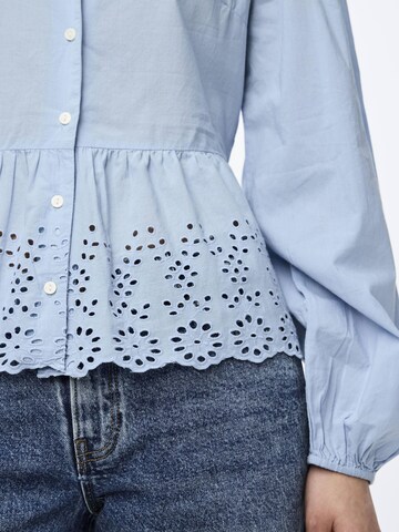 PIECES Bluse 'PCMalika' in Blau