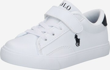 Polo Ralph Lauren - Sapatilhas 'THERON' em branco: frente