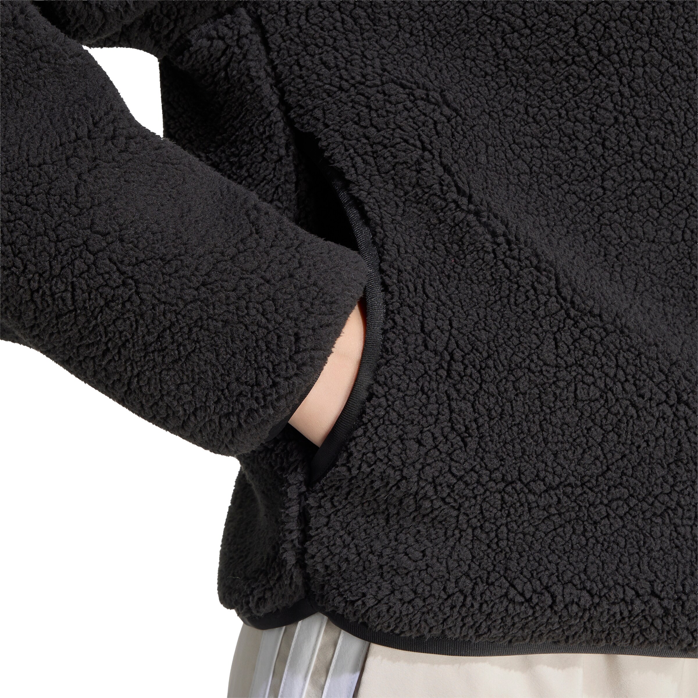 ADIDAS PERFORMANCE Sweter sportowy w kolorze czarny: bok