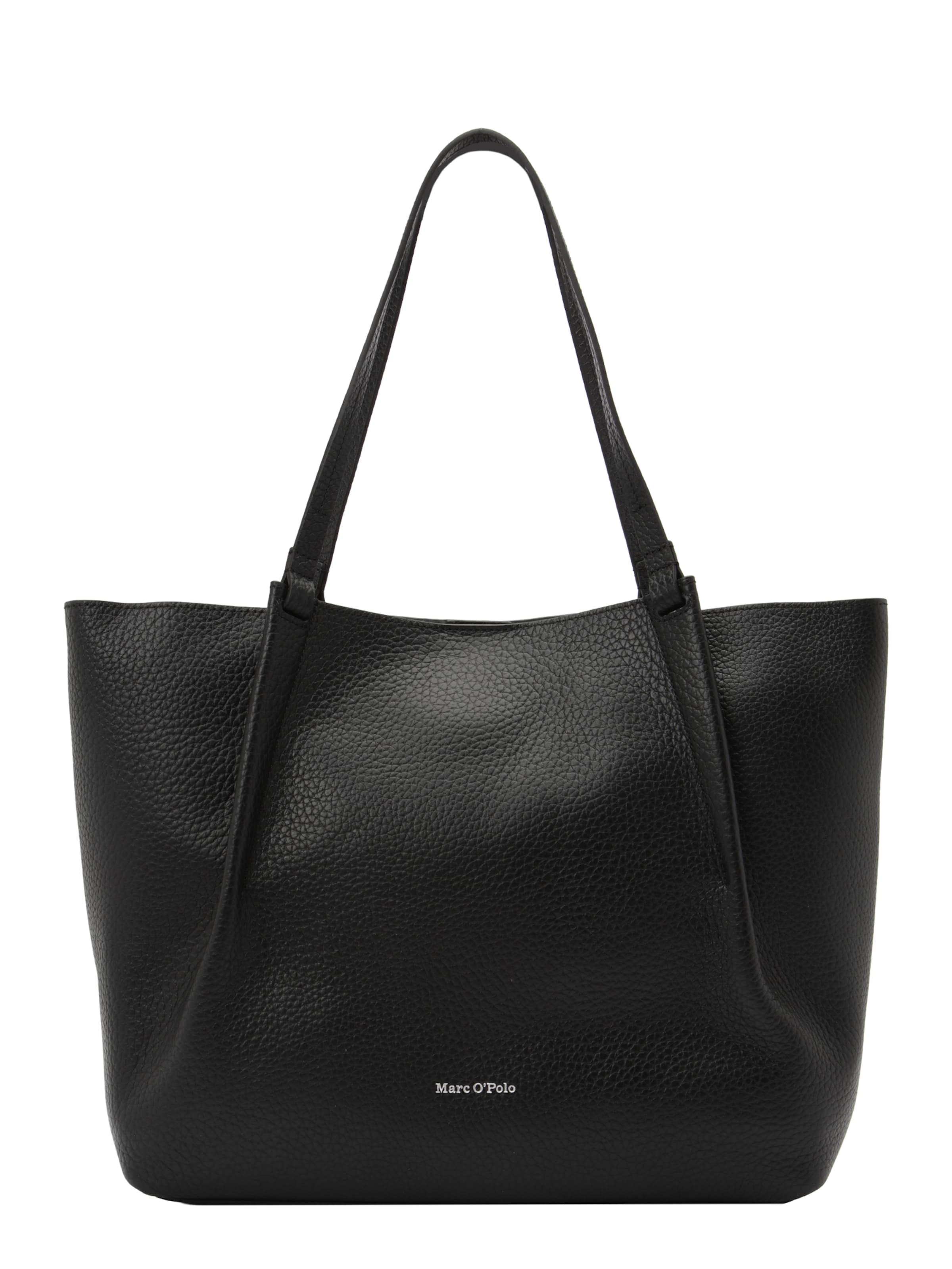 Marc O'Polo Nákupní taška – černá: přední strana