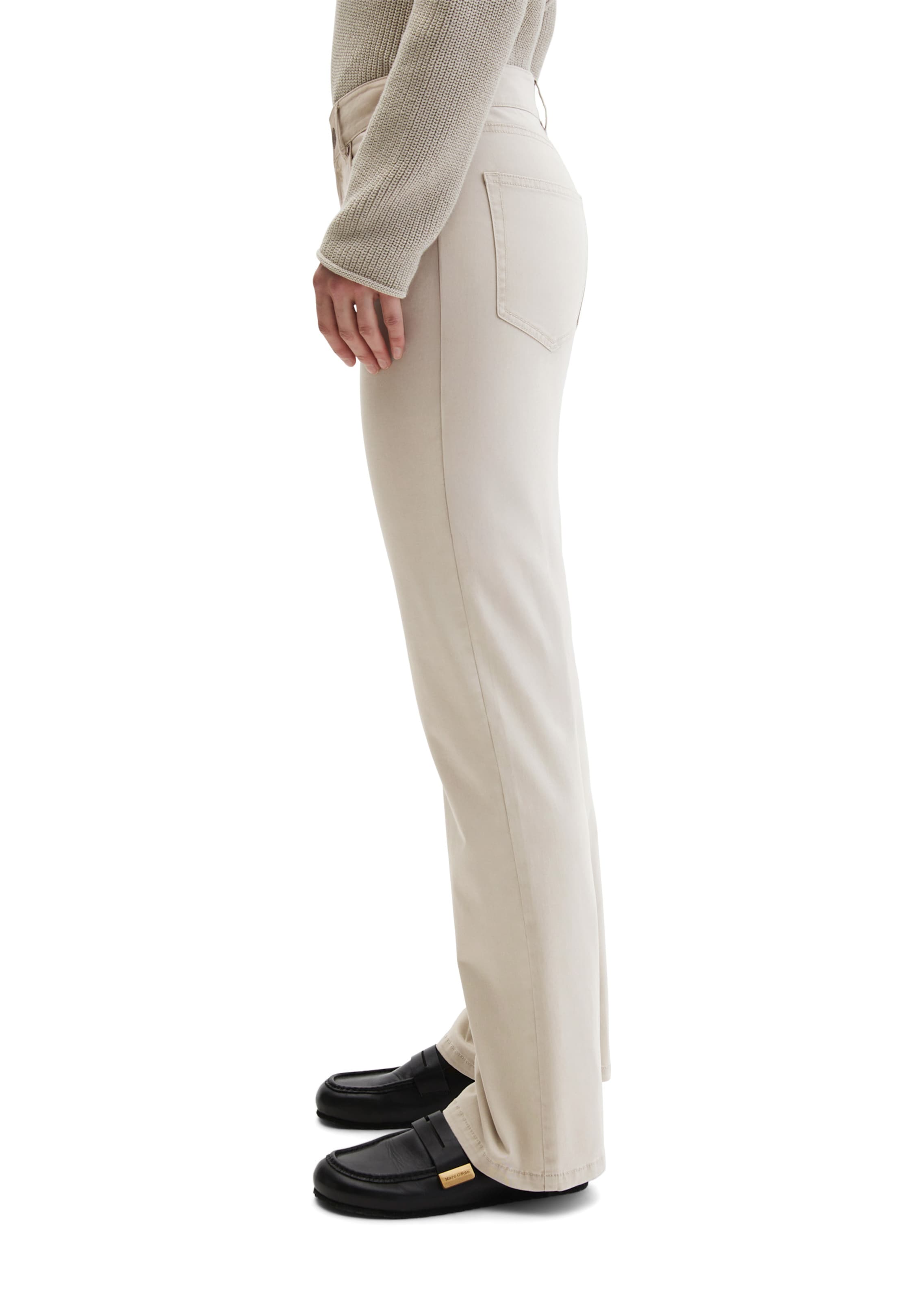 Marc O'Polo Flared Hose in Grau