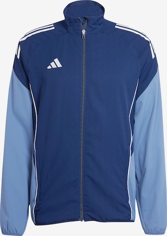 ADIDAS PERFORMANCE Outdoor jacket 'Tiro 25' in Blue: front