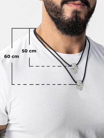 Chaîne 'Skull' SERASAR en argent
