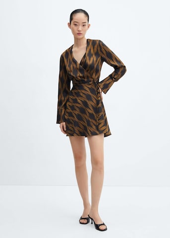 Robe 'Rombi' MANGO en noir