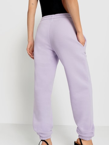 Regular Pantalon LSCN by LASCANA en violet