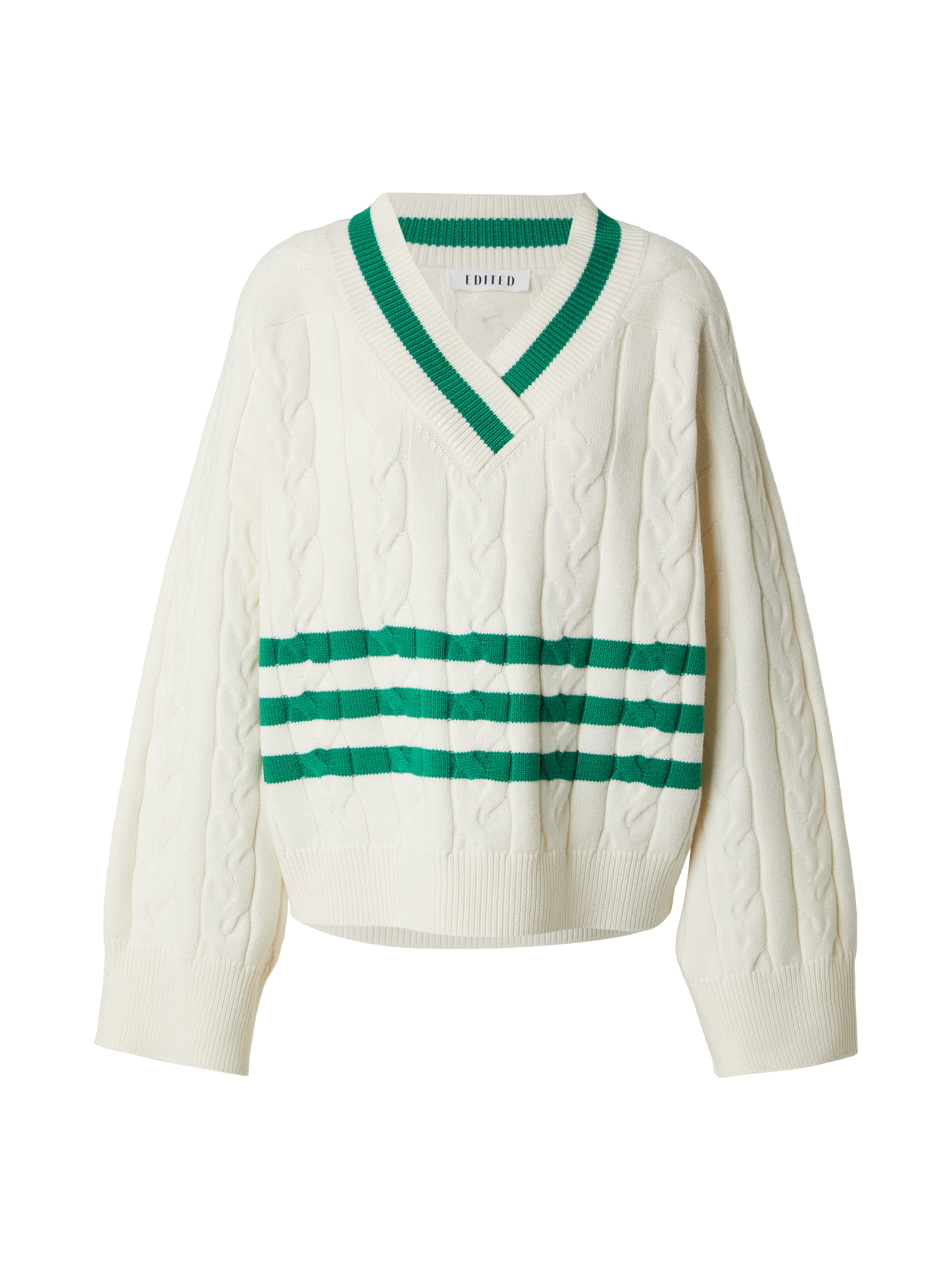 EDITED - Pullover 'Charline' em branco: frente
