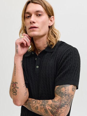 Pullover 'JJEEMIL' di JACK & JONES in nero