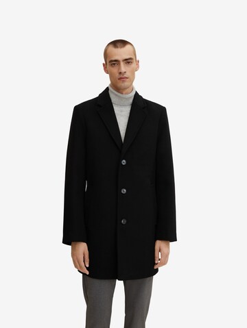 Manteau mi-saison TOM TAILOR en noir : devant