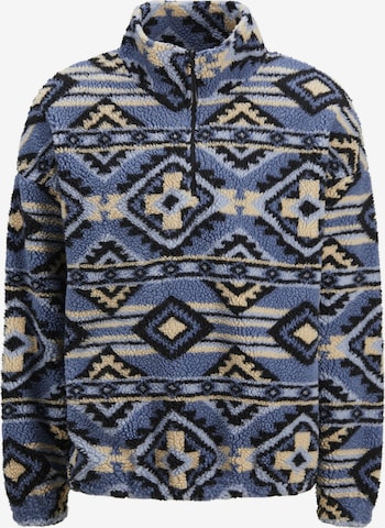 JACK & JONES Sweatshirt 'Diamond' in Blue: front