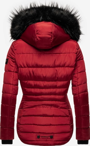 MARIKOO Winter jacket 'Lotusblüte' in Red