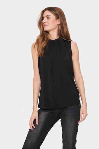 SAINT TROPEZ Blouse 'Aileen' in Zwart