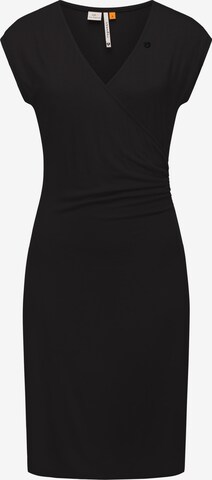 Rochie 'Crupi' de la Ragwear pe negru: față