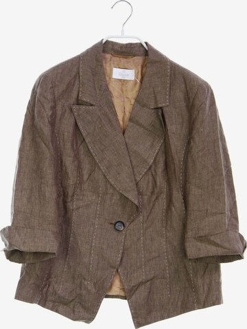 Elegance Paris Blazer in XL in Brown: front