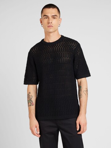 Only & Sons Pulover 'ONSCHARLES' | črna barva: sprednja stran