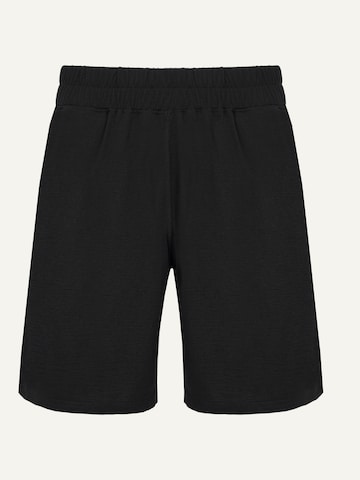 ZUBEK Regular Sporthose in Schwarz: Vorderseite