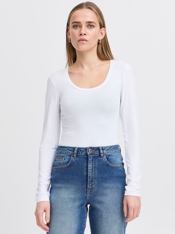 T-shirt ' IHZOLA PLAIN' ICHI en blanc