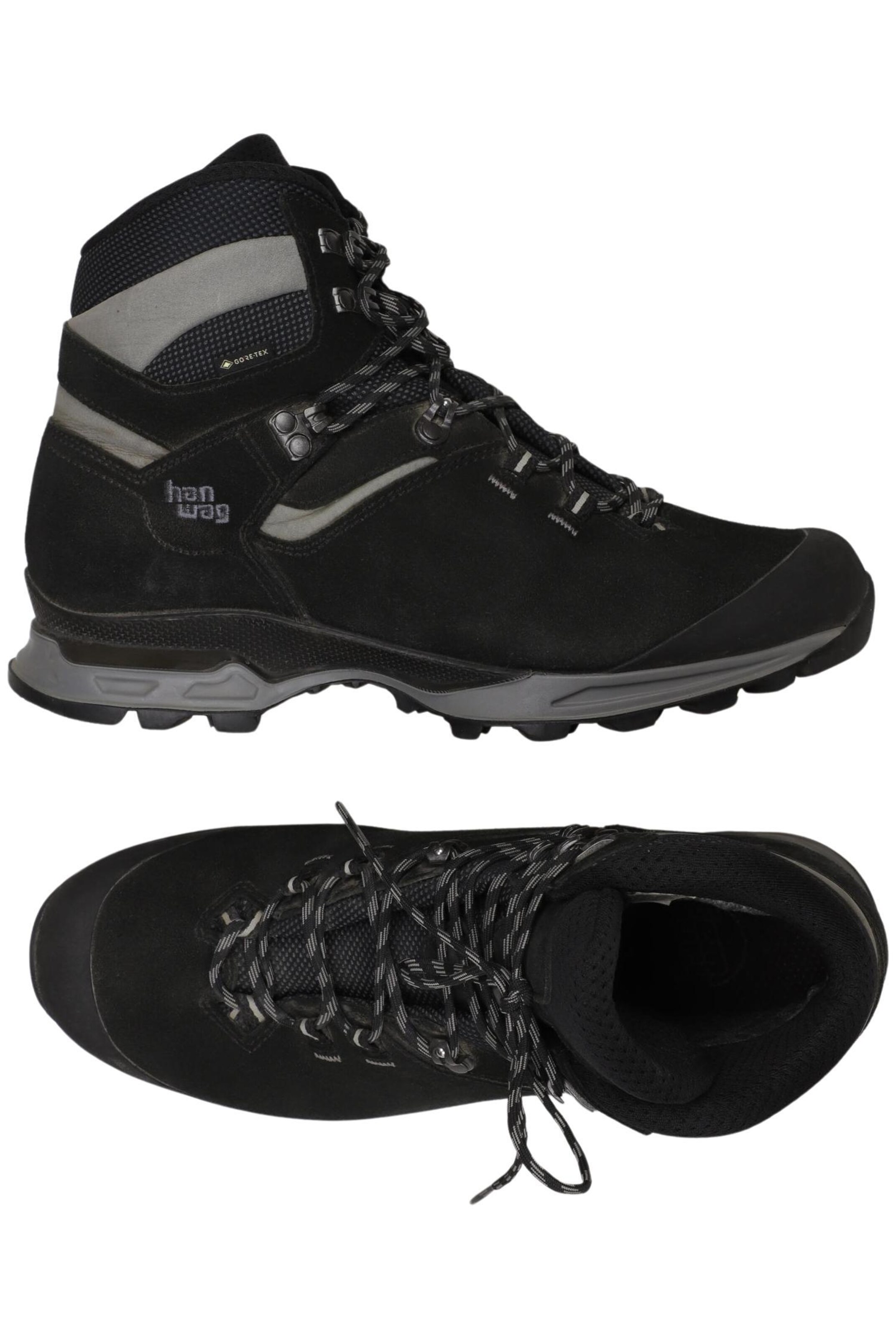 HANWAG Anke & Mid-Calf Boots in 42,5 in Black: front