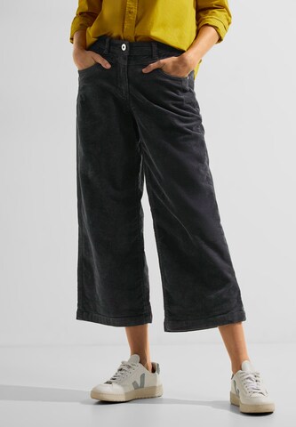 CECIL Wide leg Pants in Grey: front