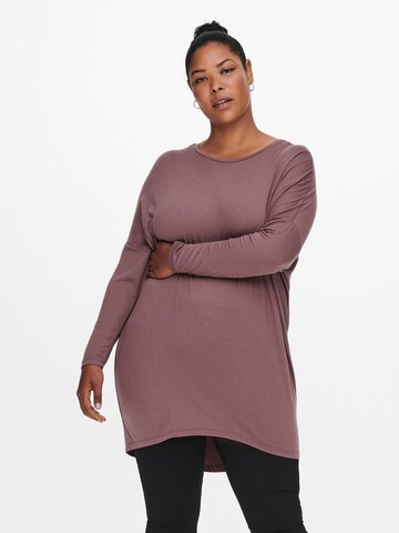 Pull-over ONLY Carmakoma en rose : devant