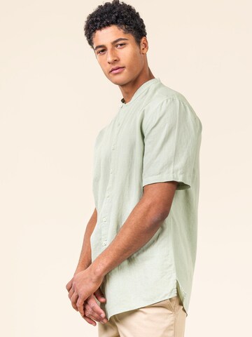 Living Crafts Regular Fit Hemd 'RUBEN'‌‌‌‌‌‌‌‌‌ in Grün