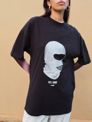 T-Shirt Pacemaker en noir : devant