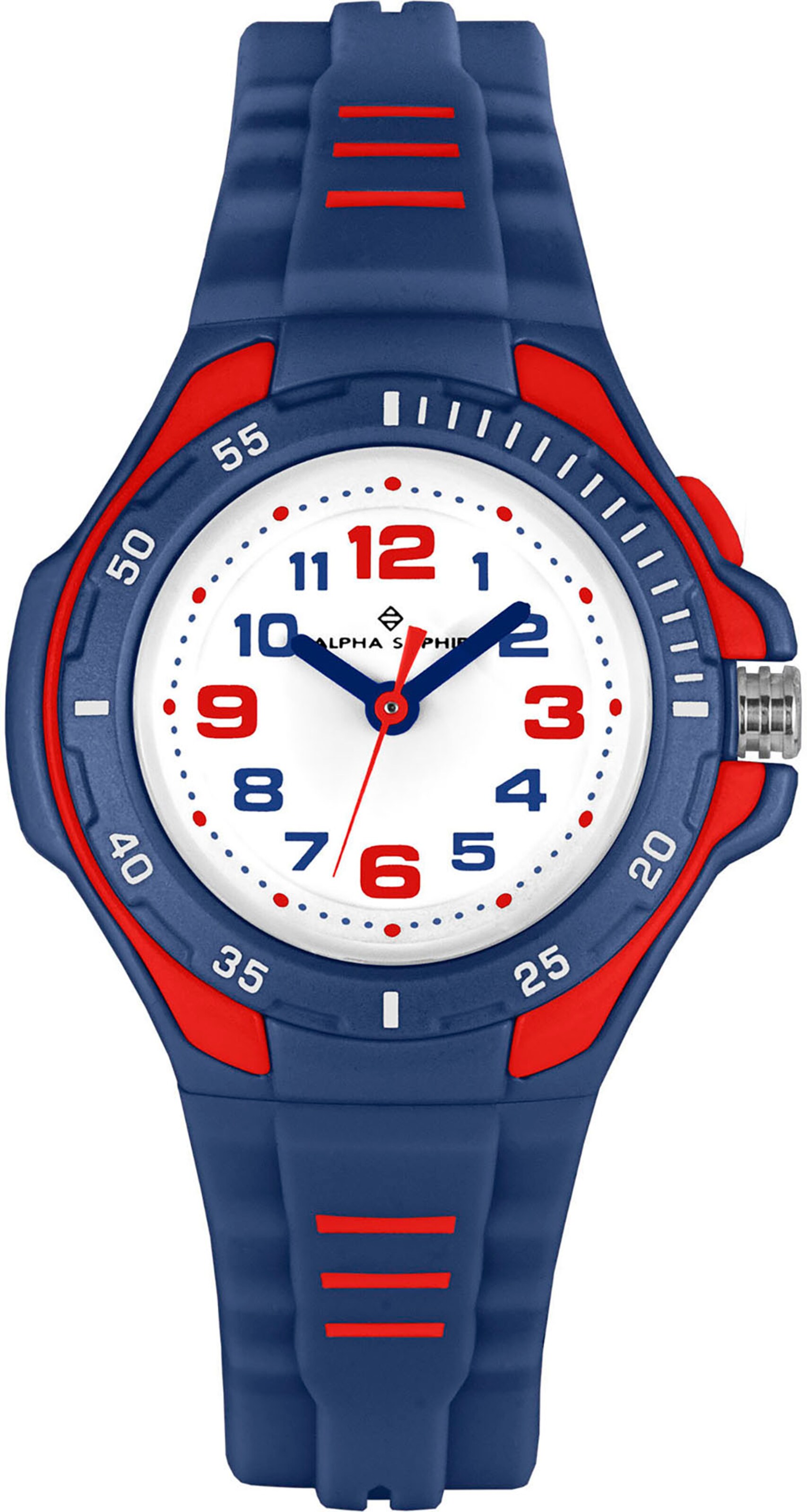 ALPHA SAPHIR Watch in Blue: front