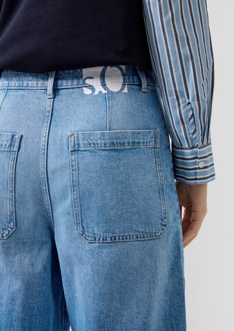 s.Oliver Baggy Jeans in Blau