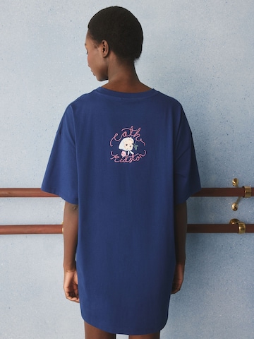 Cath Kidston - Camiseta de noche en azul: frente