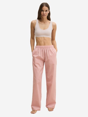 Marc O'Polo Pyjamabroek ' Classic ' in Roze: voorkant