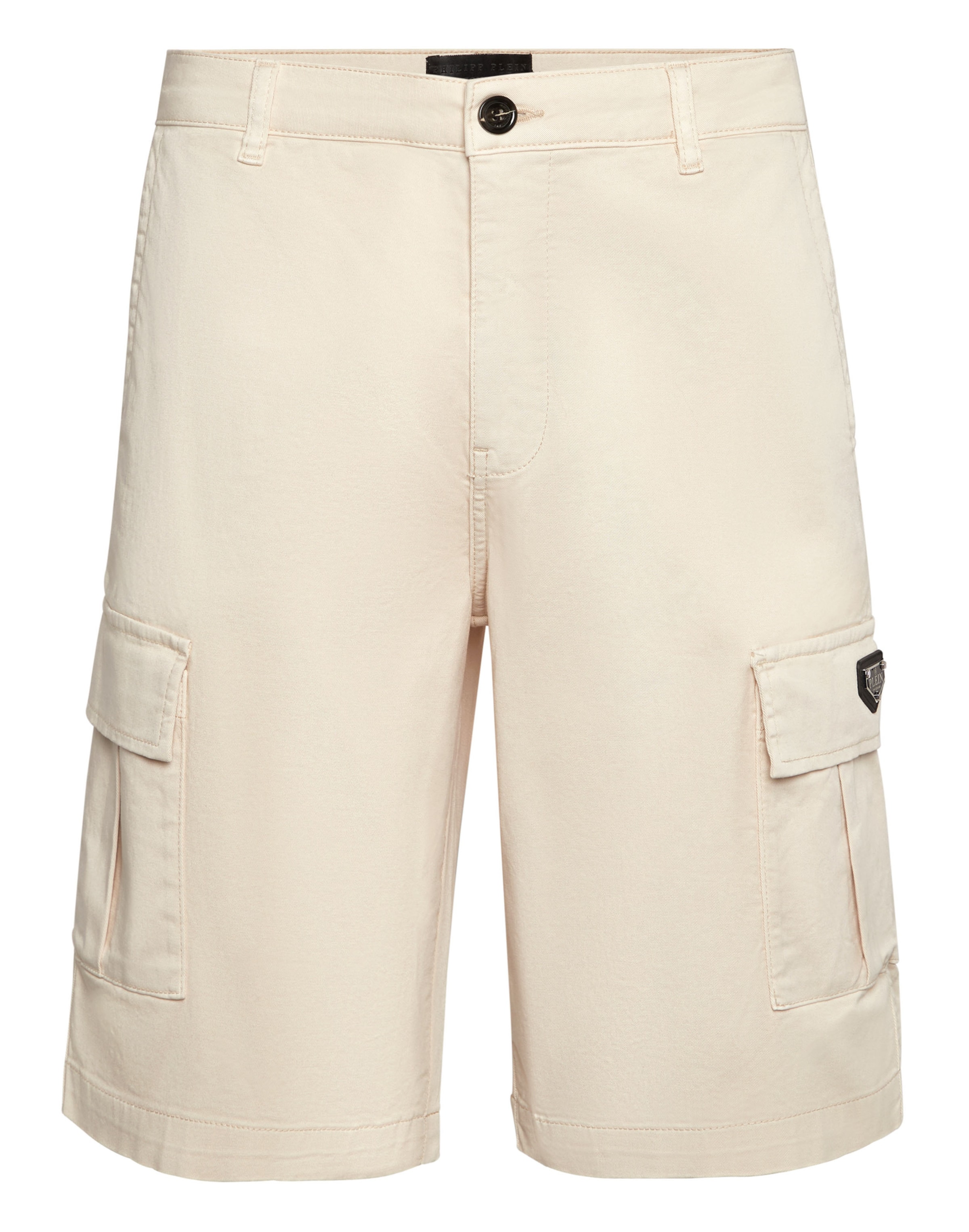 Philipp Plein - regular Pantalón cargo en beige: frente
