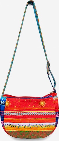 Sacs à main 'Floral Crossbody Bag / Handbag' Sophia Pirrera en rouge : devant