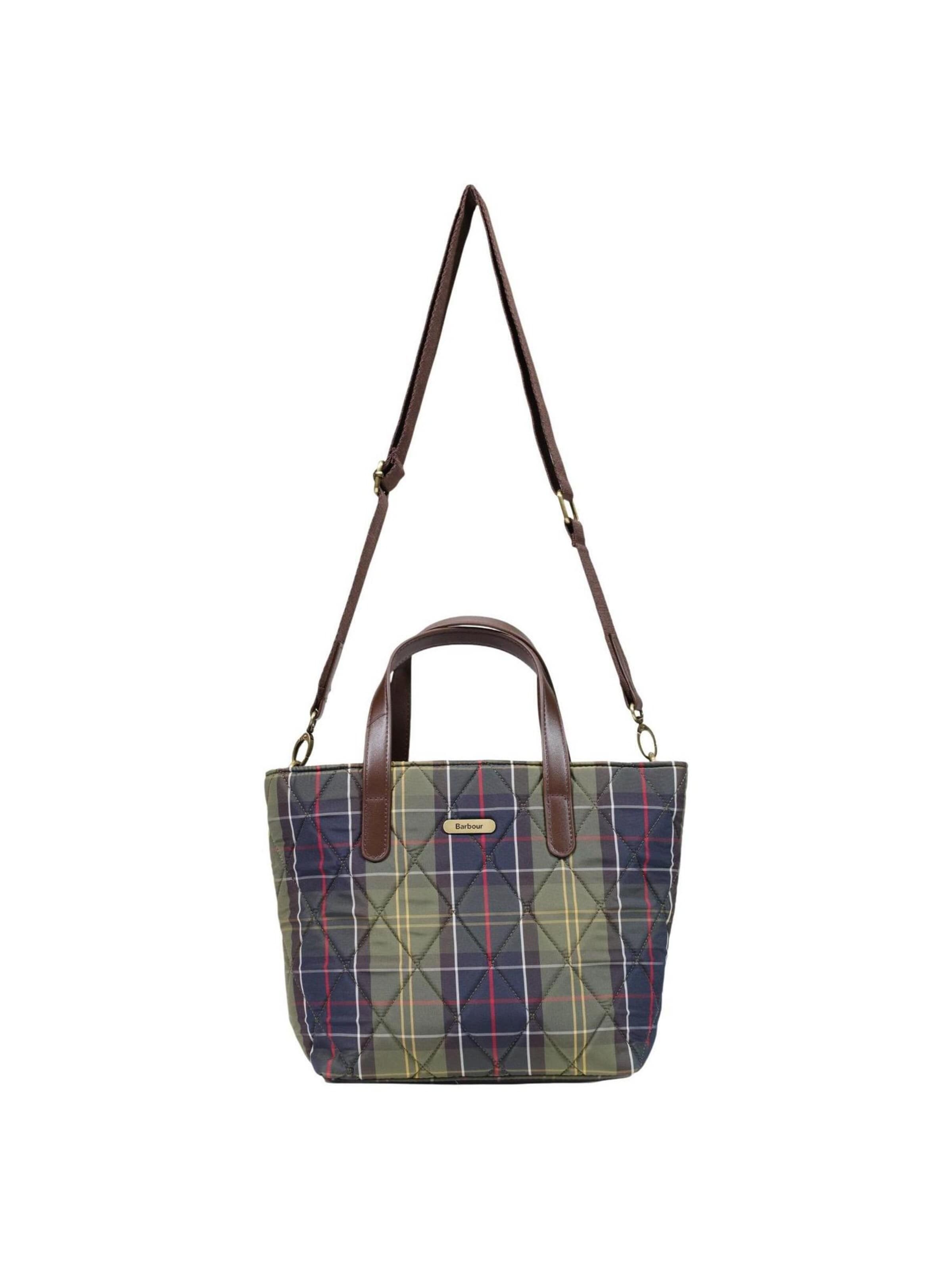 Borsa a spalla 'MINI QUILTED TOTE BAG 262MLBA0431' di Barbour in verde