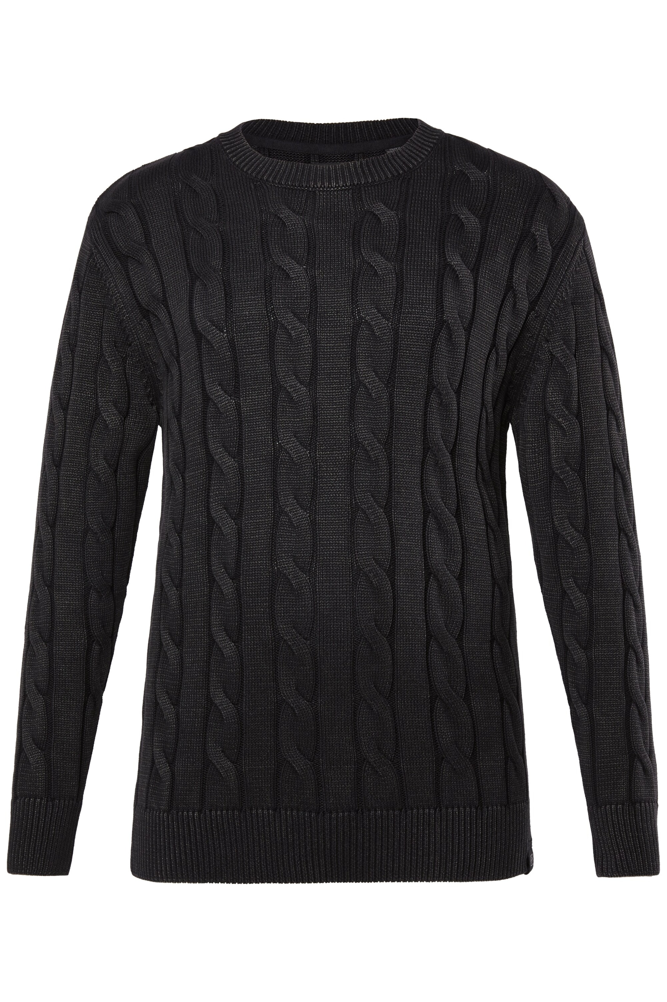 STHUGE Trui in Zwart: voorkant