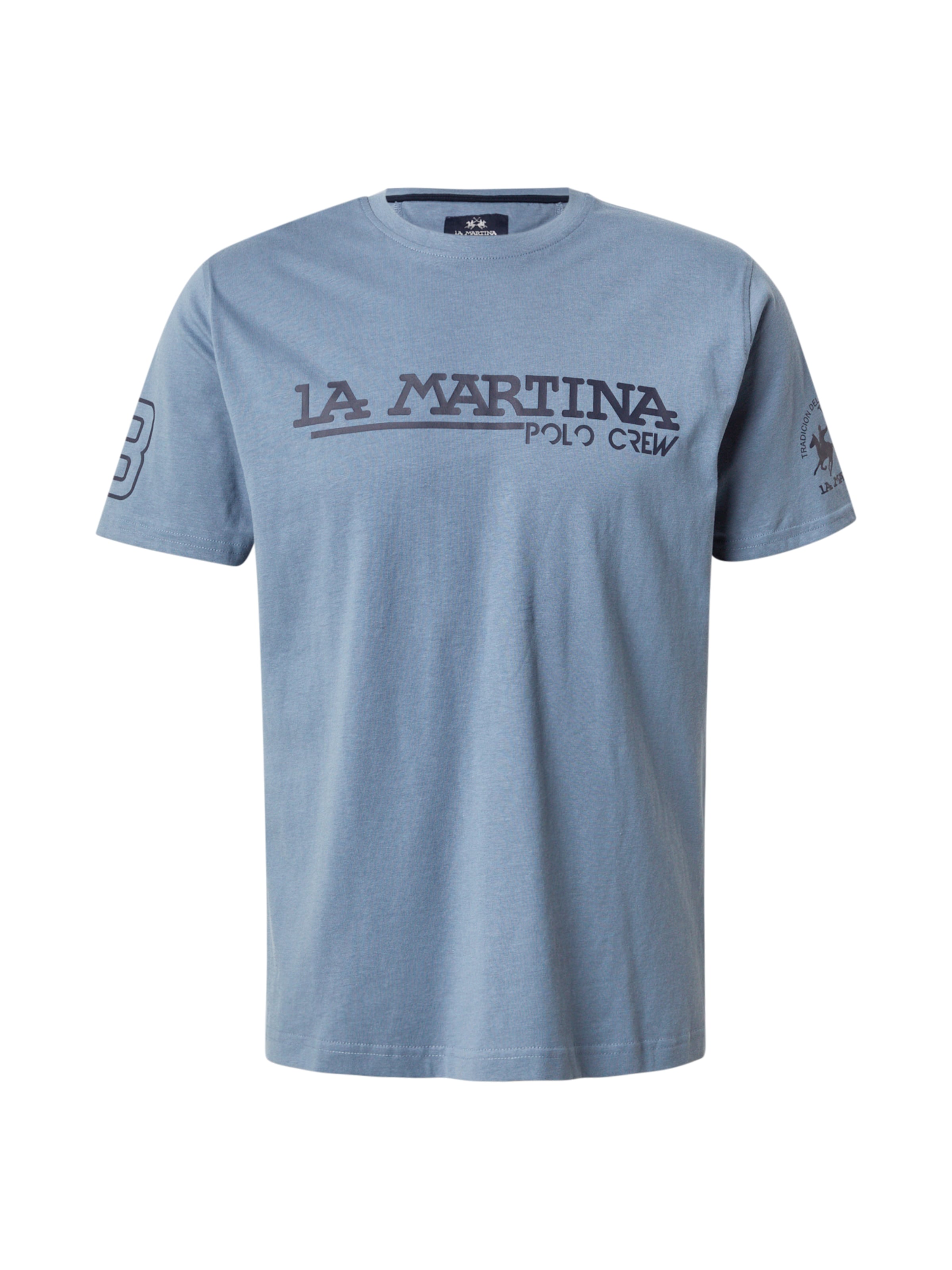 T-Shirt La Martina en bleu : devant