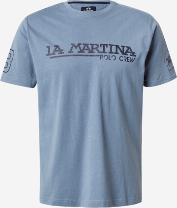T-Shirt La Martina en bleu : devant
