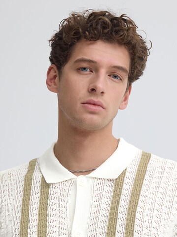 Casual Friday - Ajuste confortable Camisa ' CFHolla ' en beige