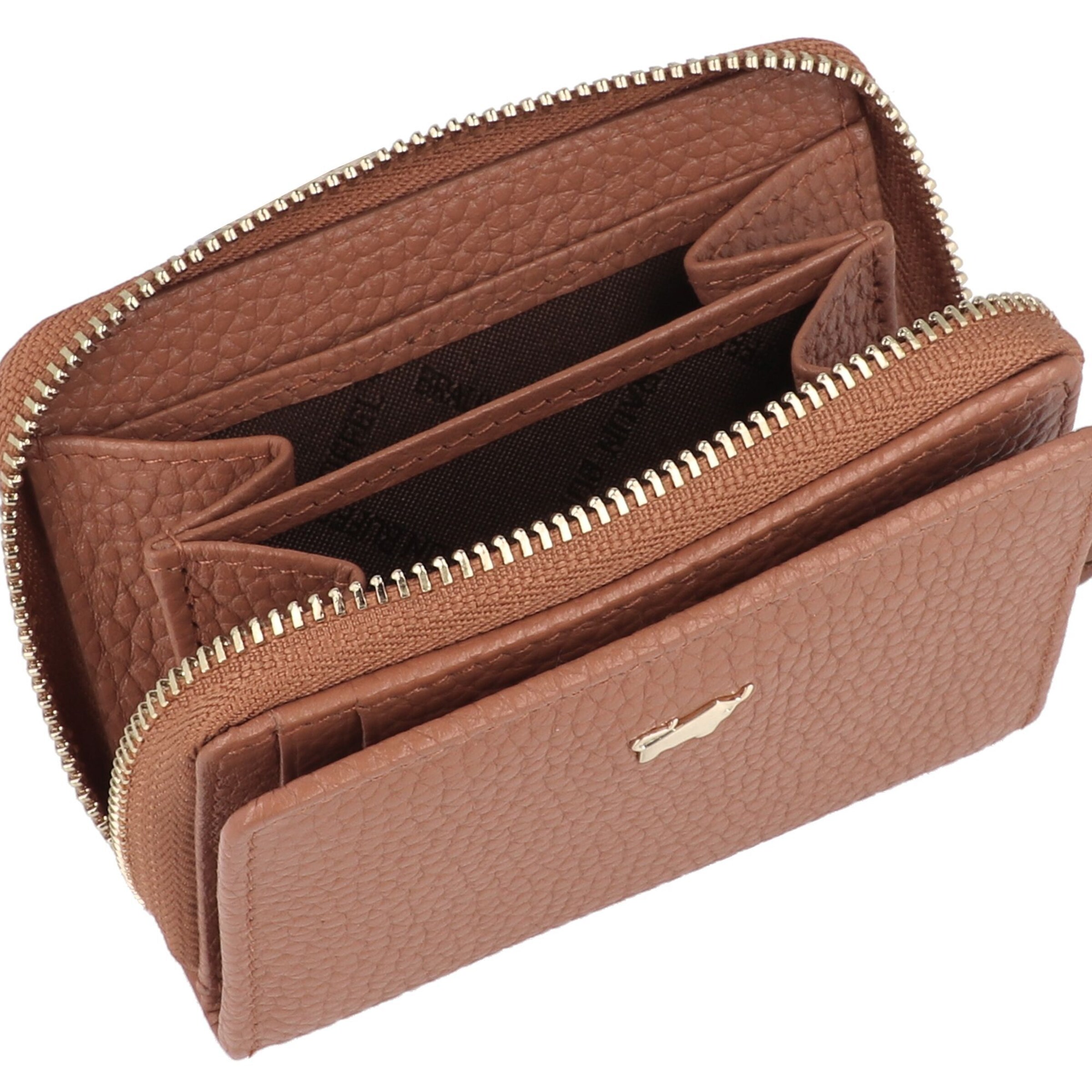 Portamonete 'Asti' di Braun Büffel in marrone