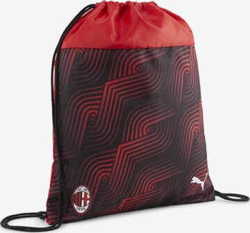 PUMA Athletic Gym Bag 'AC Milan' in Black: front