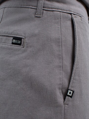BIG STAR Tapered Chino 'ERHAT' in Grijs